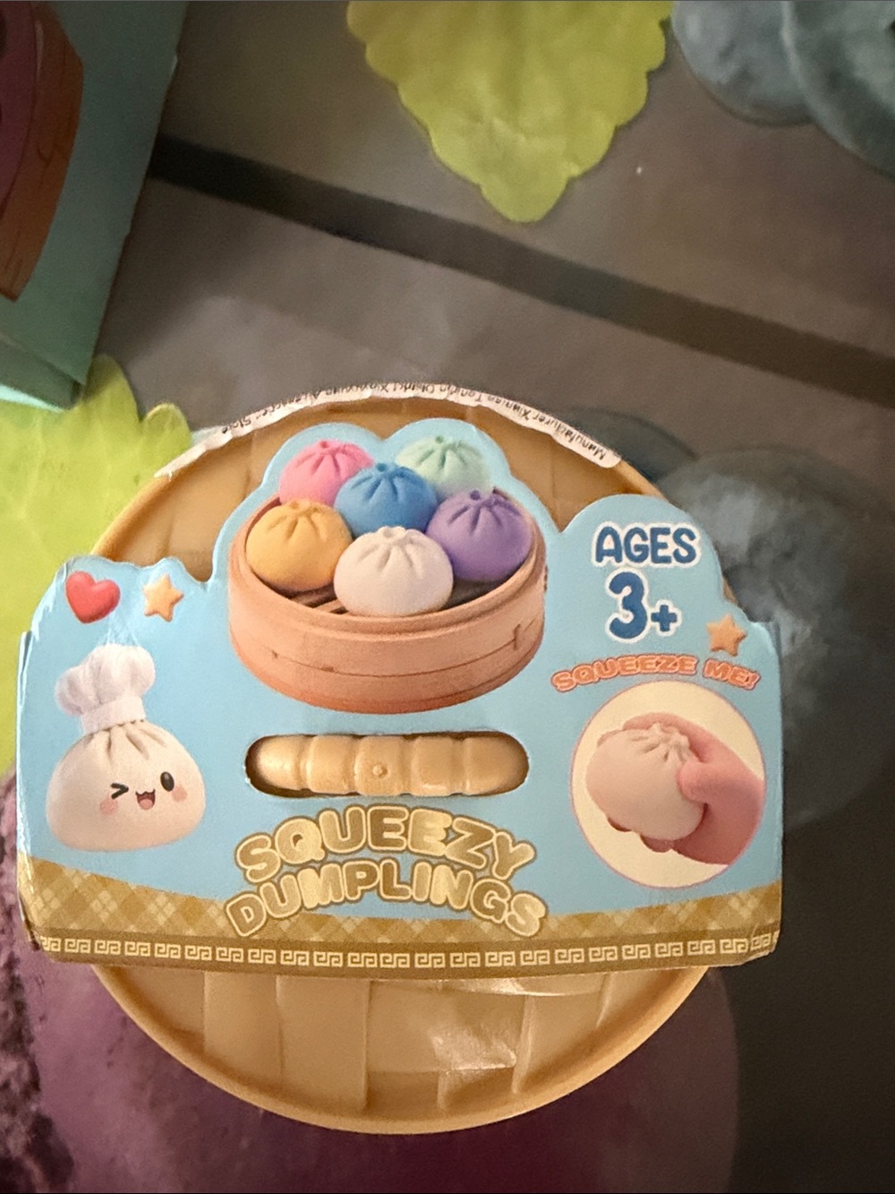 Squeezy Dumplings Kids Toy - Multicolor